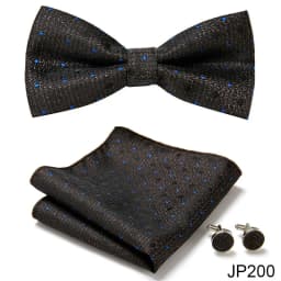 New Paisley Bow Tie for men Wedding Bowtie Handkerchief Cufflink Set Noeud Papillon Silk Pajaritas Cravat Female Male