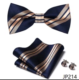New Paisley Bow Tie for men Wedding Bowtie Handkerchief Cufflink Set Noeud Papillon Silk Pajaritas Cravat Female Male