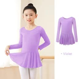 Kids Girls Ballet Dress Gymnastics Leotards Mesh Splice Short Sleeve Ballet Leotards Dance Costumes Soft Ballet Dance Bodysuit