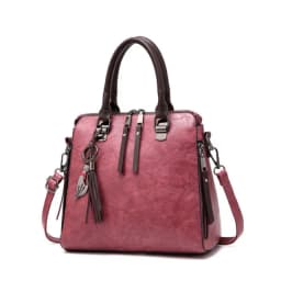 Yogodlns Vintage Cat Tassel Luxury Handbag Women Bags Double Zipper Crossbody Bags Shoulder Bag Casual Shell Tote Ladie