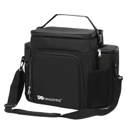 DENUONISS 27L Portable Shoulder Cooler Bag Multilayer Fitness Thermal Bag For Food Picnic Lunch Insulated Cooler Bag Customized