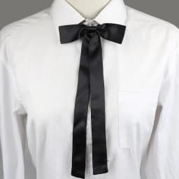 Long Silm Ribbon Bowtie Fashion Pretty Solid Color Adjustable Bowknot Black Pupple Orange Butterfly For School Girl Accessories