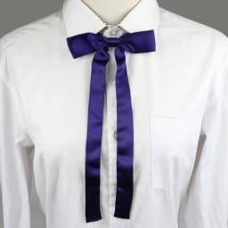 Long Silm Ribbon Bowtie Fashion Pretty Solid Color Adjustable Bowknot Black Pupple Orange Butterfly For School Girl Accessories