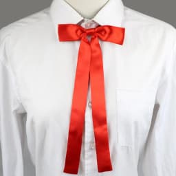 Long Silm Ribbon Bowtie Fashion Pretty Solid Color Adjustable Bowknot Black Pupple Orange Butterfly For School Girl Accessories
