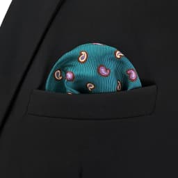 Mens Hanky Pocket Square Handkerchief Green Olive Sage Mint Emerald Paisley Striped Dots Suit Pocket Towel Vintage Dropshipping