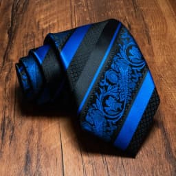 JEMYGINS Original Design Classic Mens Floral Striped Necktie 8cm Silk Ties For Men Red Gravata Wedding Business Accessories