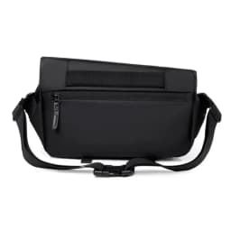 Men's Functional Crossbody Bag Waterproof Messenger Bag with Magnetic Buckle Large Capacity Chest Bag for Daily Commute&Cycling