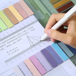 Color Series Self Adhesive Memo Pad Sticky Notes Bookmark Point It Marker Sticker Paper for Office And School Supplies