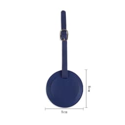 Fancy Lovely Round Luggage Tag Custom Letters Popular Travel Accessories Suitcase Baggage Card Tag DIY Personalize Initials Gift
