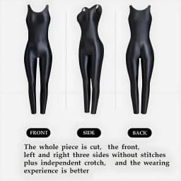 Tights One-Piece Training Suit Vest Dance Suit Sports Yoga Bike Wetsuit Performance Suit Sexy Women Silky Smooth Swimsuit