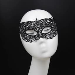 Fashion Mask Sexy Black Lace Hollow Mask Goggles Nightclub Queen Female Sex Lingerie Cutout Eye Masks for Masquerade