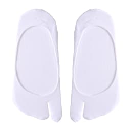 Summer Outdoor No Show Tabi Two Toe Socks Invisible Liner Boat Ankle Toe Socks for Women Ladies