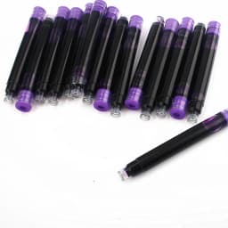 10psc Fountain Pen Refill Cartridge Ink Supplies Student Office Stationery Supplies Calligraphy Pens for Writing 2.6mm/3.4mm