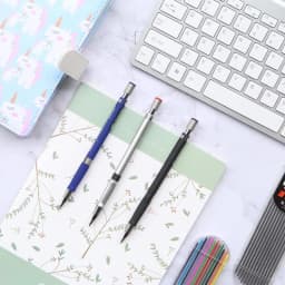2.0MM Mechanical Pencil Set 2B Automatic Pencils Lápices with Color/black Lead Core for Art Sketch Write Handicraft