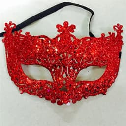 Glitter Anime Cosplay Mask Masquerade Face Mask Sexy Prom Party Props Costume Halloween Mask Nightclub Queen Eye Mask Babydolls