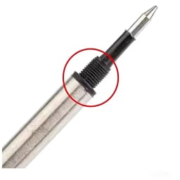 Jinhao Metal Rotary Port Refills 0.7mm for Roller Ballpoint Pen Business Pen Ball Pen Refills Office School Supply Stationery