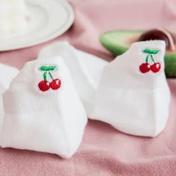 Casual Solid White Socks Women Embroidery Fruits Avocado Strawberry Watermelon Banana Short Socks Summer Harajuku Ankle Socks