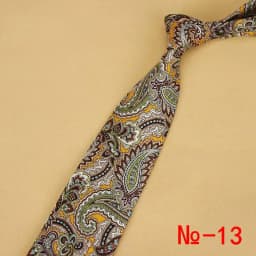 New Designs Classic Silk Men Tie Floral Plaid 9cm Red Printed Necktie Gravata Ties for Men Formal Wear Business Wedding Neckties