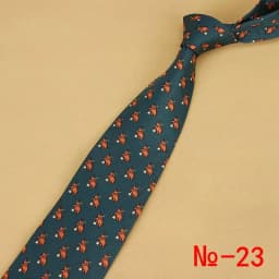 New Designs Classic Silk Men Tie Floral Plaid 9cm Red Printed Necktie Gravata Ties for Men Formal Wear Business Wedding Neckties