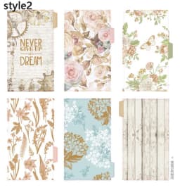 A5 A6 A7 Laser Notebook Planner Organizer Binder Books Journal Sketchbook Accessories Diary Office Supplies Notebook