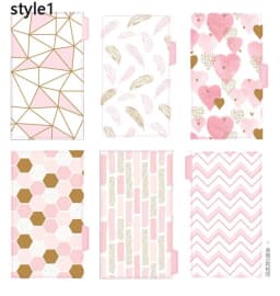 A5 A6 A7 Laser Notebook Planner Organizer Binder Books Journal Sketchbook Accessories Diary Office Supplies Notebook