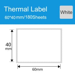 Thermal Adhesive Label Papers for DETONGER P1 DP23 DP30 DP80 3 Rolls Waterproof Oilproof Tear Resistant Sticker