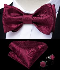 Brand New Men's Bow Tie Teal Green Blue Paisley Floral Bow Tie Wedding Party Butterfly Bowknot Men Tie Accessories