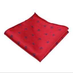 New Design Men's Pocket Square Blue Red Black Skull Handkerchief 26*26CM Hanky Suit Men's Business Wedding Party Chest Towel