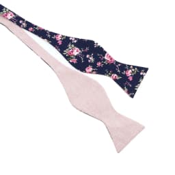Mens Solid Color Black Bow Tie Formal Wedding Self Bowtie Adjustable Necktie Ties Gentleman Italian Style Cotton Fashion Bow Tie