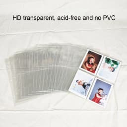 A5 3-hole Card Storage Bag 1/2/4/6 Pockets Collection Book 4R 6inch 10×15 Photo Wedding Album Trading Game Star Cards Protector