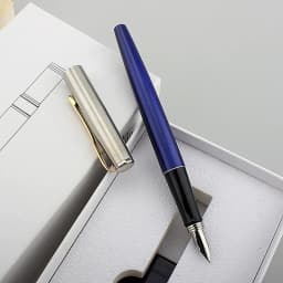 Luxury Metal Fountain Pen Student Writing Calligraphy Fine 0.5mm Nib Office Supplies Stationery for School Ink Pen Stationery