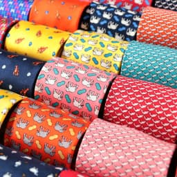 Tailor Smith New Fashion Printed Animal 100% Silk Ties Sheep Butterfly Puppy Elephant Men Premium Silk Neckties