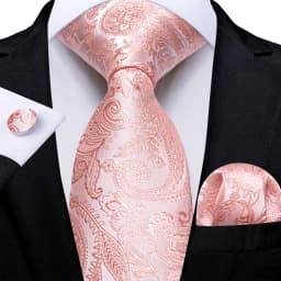 Black Red Rose Floral Ties For Men 8cm Men's Neck Tie Handkerchief Cufflinks Set Business Wedding Tie Gift For Men DiBanGu