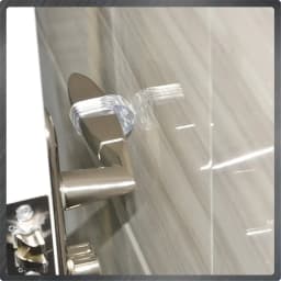 Stop Floor Door Stops Buffer No Drill Door Stopper Home Improvement Furniture Wall Safety Hardware Transparent Supplies Silicone
