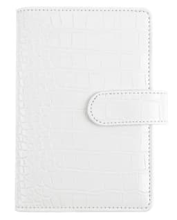 New Color A5A6 Crocodile Pattern DIY Binder Notebook Cover Diary Agenda Planner Paper Cover School Stationery