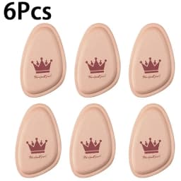 Women Forefoot Pad Pain Relief Insert Half Size Insoles Non-slip Cushion Shoe Breathable Sweat Absorbing Foot Pads for Shoes