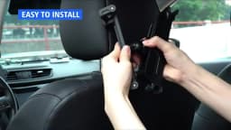 Car Tablet Holder, Headrest Tablet Mount Headrest Stand Cradle Compatible With Devices For IPad Air Mini, Other 4.7-12.9" Cell