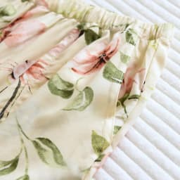 Spring And Summer New Women's Trousers 100% Viscose Large Flowers Comfortable Pajama Pants Loose Closing Home Pants Plus Size