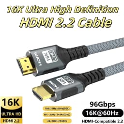 8K HDMI-Compatible Cable 4K@120Hz 8K@60Hz HDMI 2.1 Cable 48Gbps Adapter For RTX 3080 EARC HDR Video Cable PC Laptop TV Box PS5