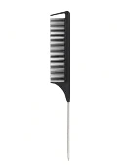 Stainless Steel Pointed Tail Hair, Hair Comb Hair Brush Salon Hair Styling Tool Hair Comb, Special for Real Hair Wigs