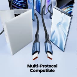 Toocki Type C to Type C Cable 100W PD Fast Charging Charger USB C to USB C Cable For Xiaomi POCO F3 Realme Macbook Samsung iPad