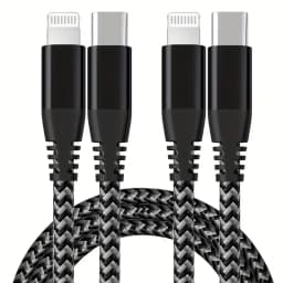 1PC 2PCS MFi Certified Fast Cable durable Nylon Braided Cord USB C to Lightning Cable Fast Charging Data for iPhone 14 13 12 11