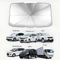 Multi Purpose Convenient Foldable Car Windshield Sunshades Interior Protechor Accessorie Part Auto Parasol Umbrella Front Covers