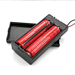 New 18650 Battery Storage Case 3.7V for 2x18650 Batteries Holder Box Container with 2 Slots ON/OFF Switch