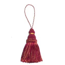 1Pc Home Decor Hanging Rope Silk Tassel Fringe Tassel Trim Garment Decoration Key Tassels for DIY Embellish Curtain Accessories
