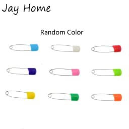 10/20Pcs Plastic Head Safety Pins 4/5.5cm Safety Locking Baby Cloth Diaper Nappy Pins Buckles DIY Needle Pins Sewing Supplies