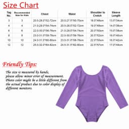 MSemis Toddler Girls Gymnastics Leotard Ballet Leotards Clothes Dance Wear Black Purple Leotards Cotton Bodysuit For Dancing