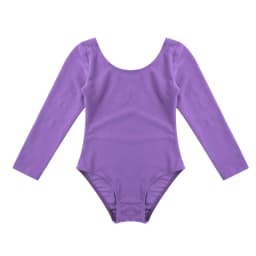 MSemis Toddler Girls Gymnastics Leotard Ballet Leotards Clothes Dance Wear Black Purple Leotards Cotton Bodysuit For Dancing