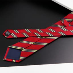 Stylish Men's Stripe Necktie College Style Red Navy Blue Green Multi-color Twill Cosplay Party Business Wedding Trendy Neck Ties