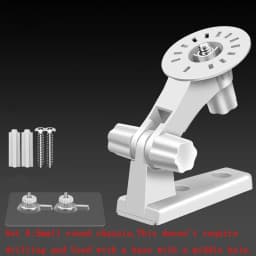 Universal Camera Support Wall Bracket, Indoor Camera Security Surveillance Accessories Camera Support And Base Holder Rack
